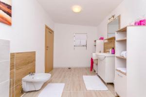 Koupelna v ubytování Apartment Diva