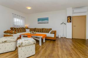 Posezení v ubytování Apartment Diva