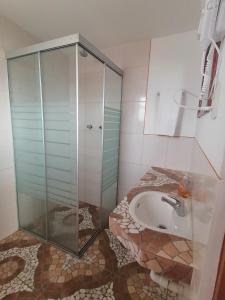 Un baño de Hostal Jallalla