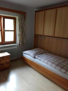 Cama o camas de una habitación en Hallmooshof