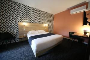 Postel nebo postele na pokoji v ubytování Best Western Hotel Fontaine Argent