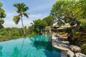 Bazén v ubytování Puri Gangga Resort Ubud nebo v jeho okolí