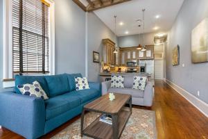 Χώρος καθιστικού στο Modern 1-BD Near French Quarter - Walk to Superdome
