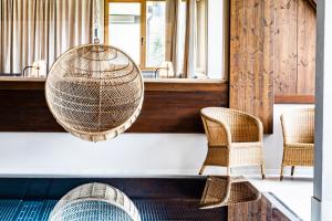 Posezení v ubytování BOUTIQUEHOTEL das edelweiss