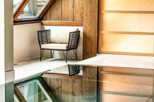 Posezení v ubytování BOUTIQUEHOTEL das edelweiss