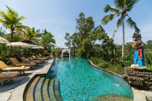 Bazén v ubytování Puri Gangga Resort Ubud nebo v jeho okolí