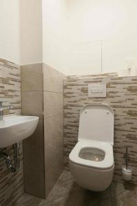 Kúpeľňa v ubytovaní Apartmány AURA