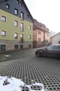 Budova, v ktorej sa apartmánový hotel nachádza