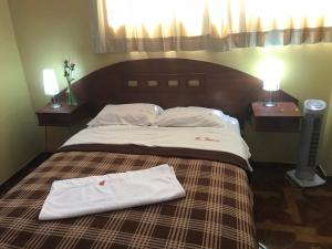 Cama o camas de una habitación en Tamaris Hotel