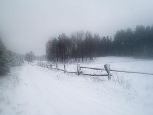 Pałac Pacółtówko v zimě