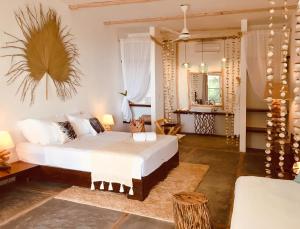 Postelja oz. postelje v sobi nastanitve Bliss Hotel Praslin
