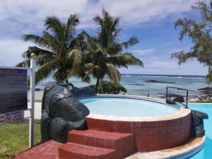 Bazén v ubytování Palmar Beach Villa nebo v jeho okolí