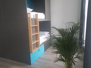 Letto o letti in una camera di Freinest Wien