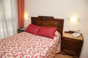 Cama o camas de una habitación en Hotel Boa Vila