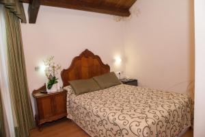 Cama o camas de una habitación en Hotel Boa Vila