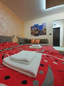 Postel nebo postele na pokoji v ubytování Apartman DoDoLu