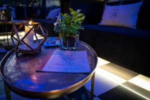 Posezení v ubytování Boutique Hotel Puccini