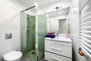 Koupelna v ubytování Vanesia Boutique Apartment