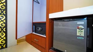 Kuchyň nebo kuchyňský kout v ubytování Hotel Pooja Palace