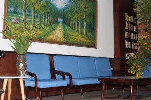 Posezení v ubytování Blue Star Hotel