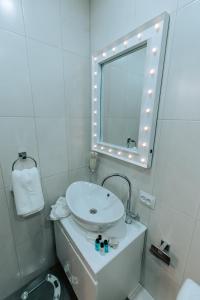 Koupelna v ubytování Mini Hotel Sevan