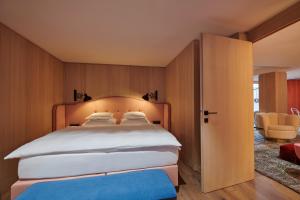 Postel nebo postele na pokoji v ubytování Boutique-Hotel Schmelzhof