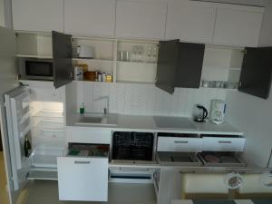 Kuchyňa alebo kuchynka v ubytovaní Triventi Apartament Rajski