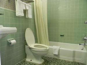 Um banheiro em Fairfax Motel