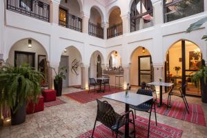 Restaurace v ubytování Riad Shanima SPA Marrakech