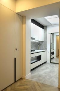A kitchen or kitchenette at Historical Centre Apartments
