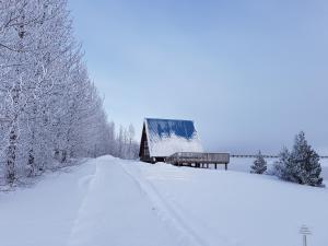 Ormurinn Cottages tokom zime