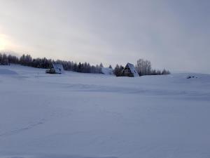 Ormurinn Cottages tokom zime