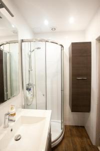 Kúpeľňa v ubytovaní Apartament Golden