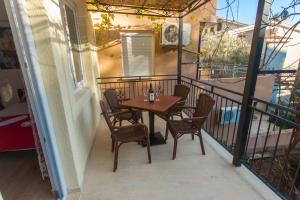 Balkón nebo terasa v ubytování Apartments Petković