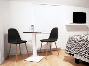 TV a/nebo společenská místnost v ubytování B&B Le Clos du Lac