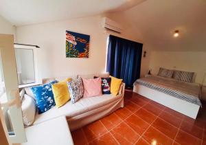 Posezení v ubytování Apartments Barbaresko