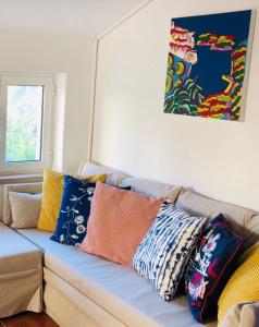 Posezení v ubytování Apartments Barbaresko