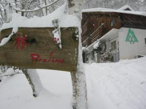 Hayashi Pension v zimě