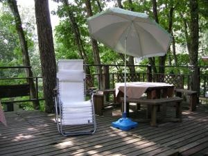 Patio nebo venkovní prostory v ubytování Hayashi Pension