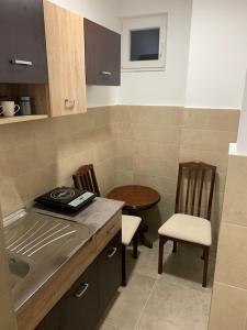 Kuchyň nebo kuchyňský kout v ubytování Simic Apartman + 9 fotografií