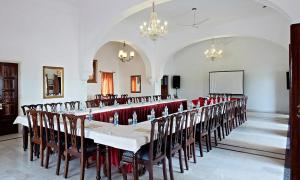 Konferenční prostory v ubytování Laxmi Vilas Palace