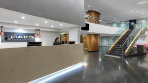 Oaks Brisbane Aurora Suites大厅或接待区