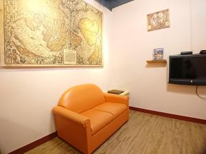 TV a/nebo společenská místnost v ubytování DongNing Atlas Hotel