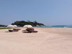 A beach at or near a vendégházakat