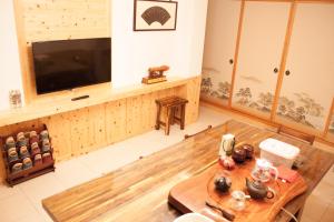 טלויזיה ו/או מרכז בידור ב-Yellow Mountain Homestay