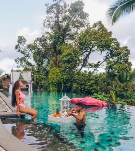 Hosté ubytování Puri Gangga Resort Ubud