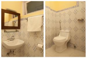 Un baño de Hotel Bougainvillea