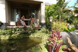 Zahrada ubytování Puri Gangga Resort Ubud