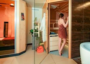 Kúpeľňa v ubytovaní Flairhotel am Wörthersee
