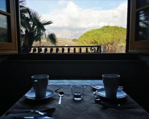 Nespecifikovaný výhled na hory nebo výhled na hory při pohledu z bed and breakfast